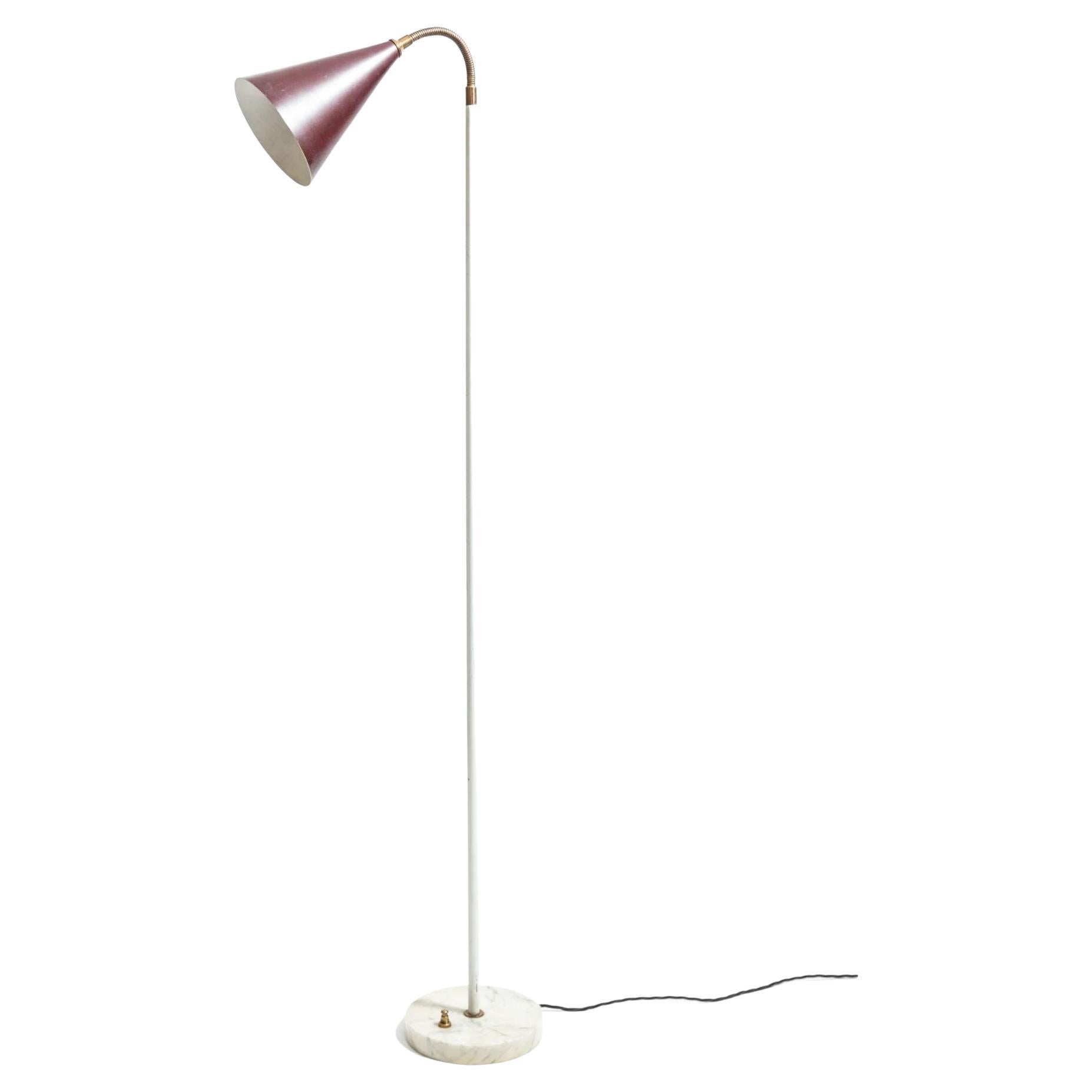 Italian Floor Lamp by Angelo Ostuni, 1950s For Sale