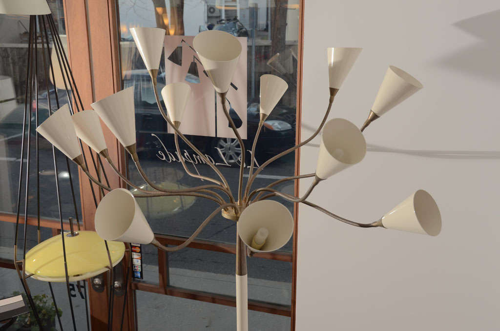 Mid-20th Century Italian Floor Lamp by Arteluce For Sale