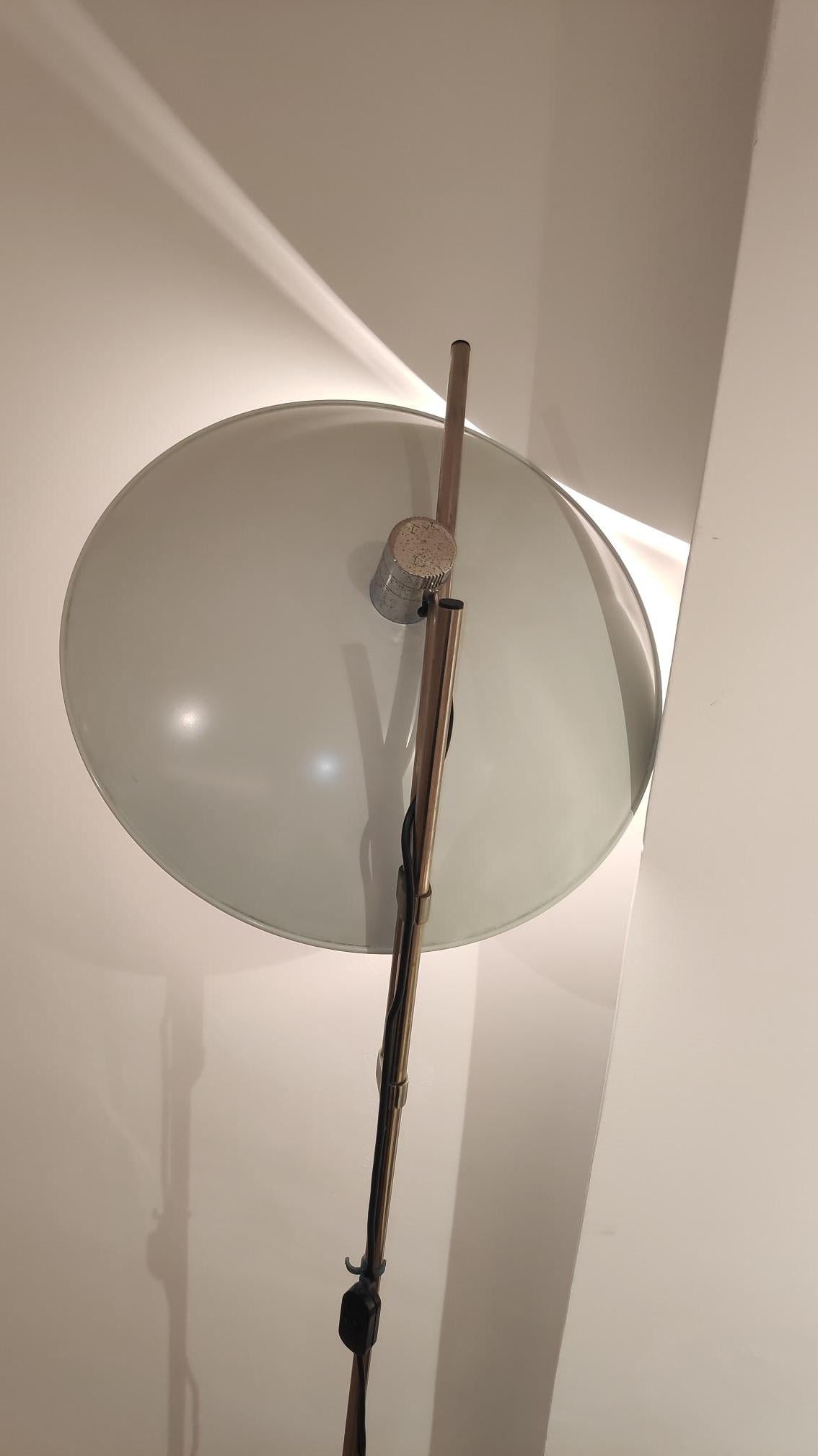 Italian Floor Lamp by Enrico Tronconi, 1970s In Good Condition In Palermo, IT