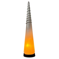 Italian floor lamp by Giusto Toso Murano glass, 1977 Italy
