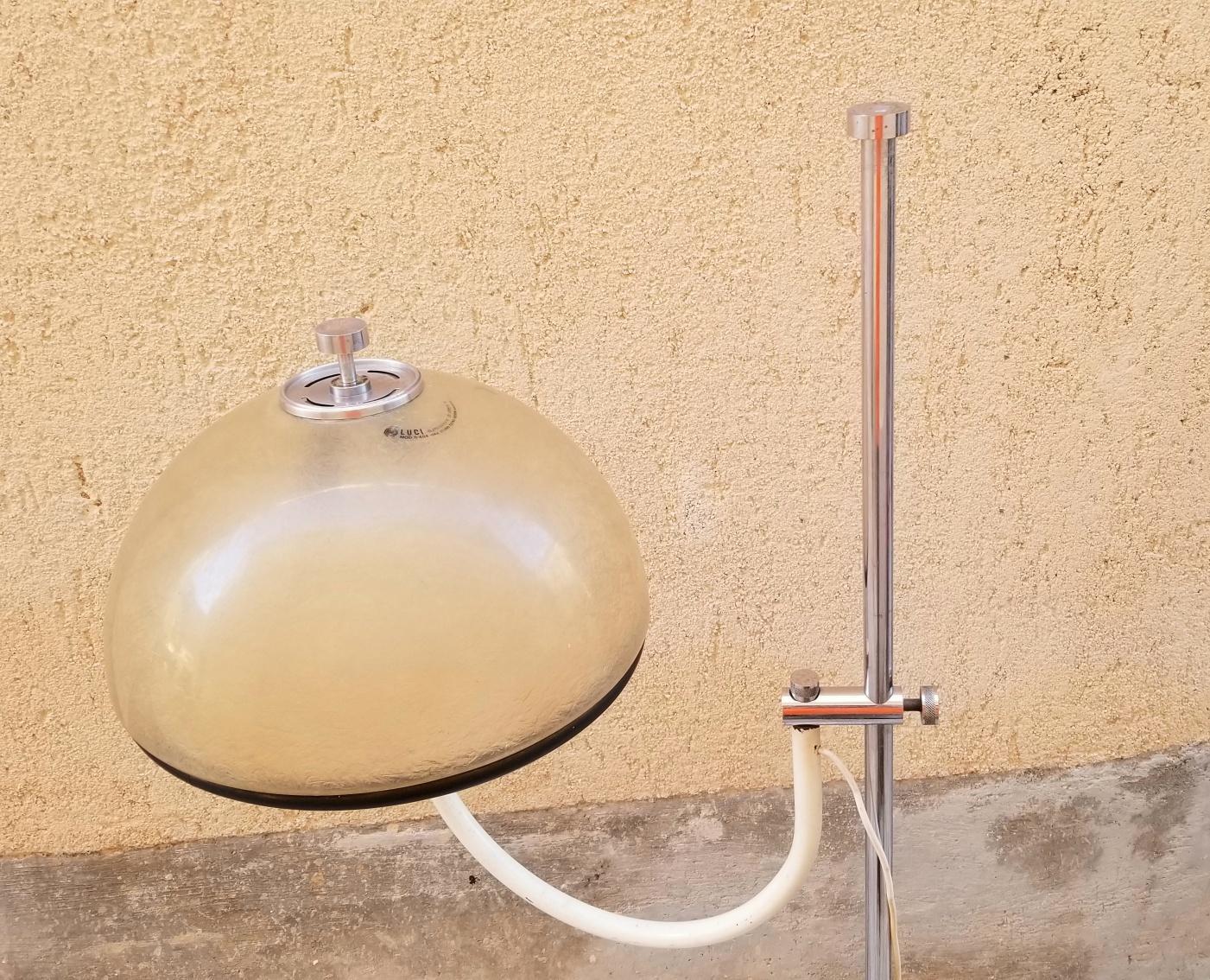 Italian Floor Lamp by Luci In Good Condition For Sale In Los Angeles, CA