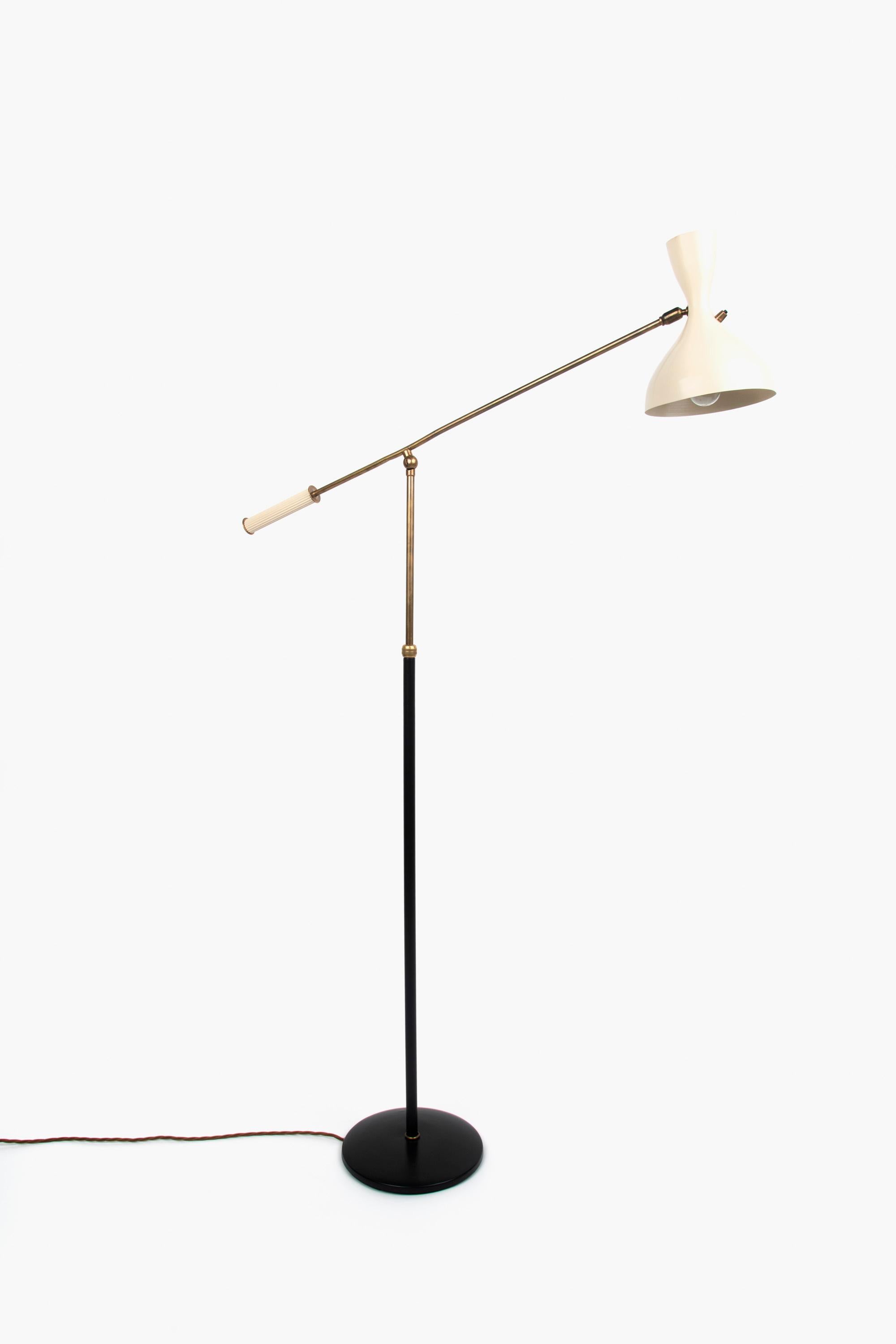 20th Century Italian Floor Lamp by Lumen Milano, 1950s For Sale