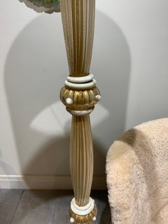 Italian floor lamp by Seguso Italy circa 1950