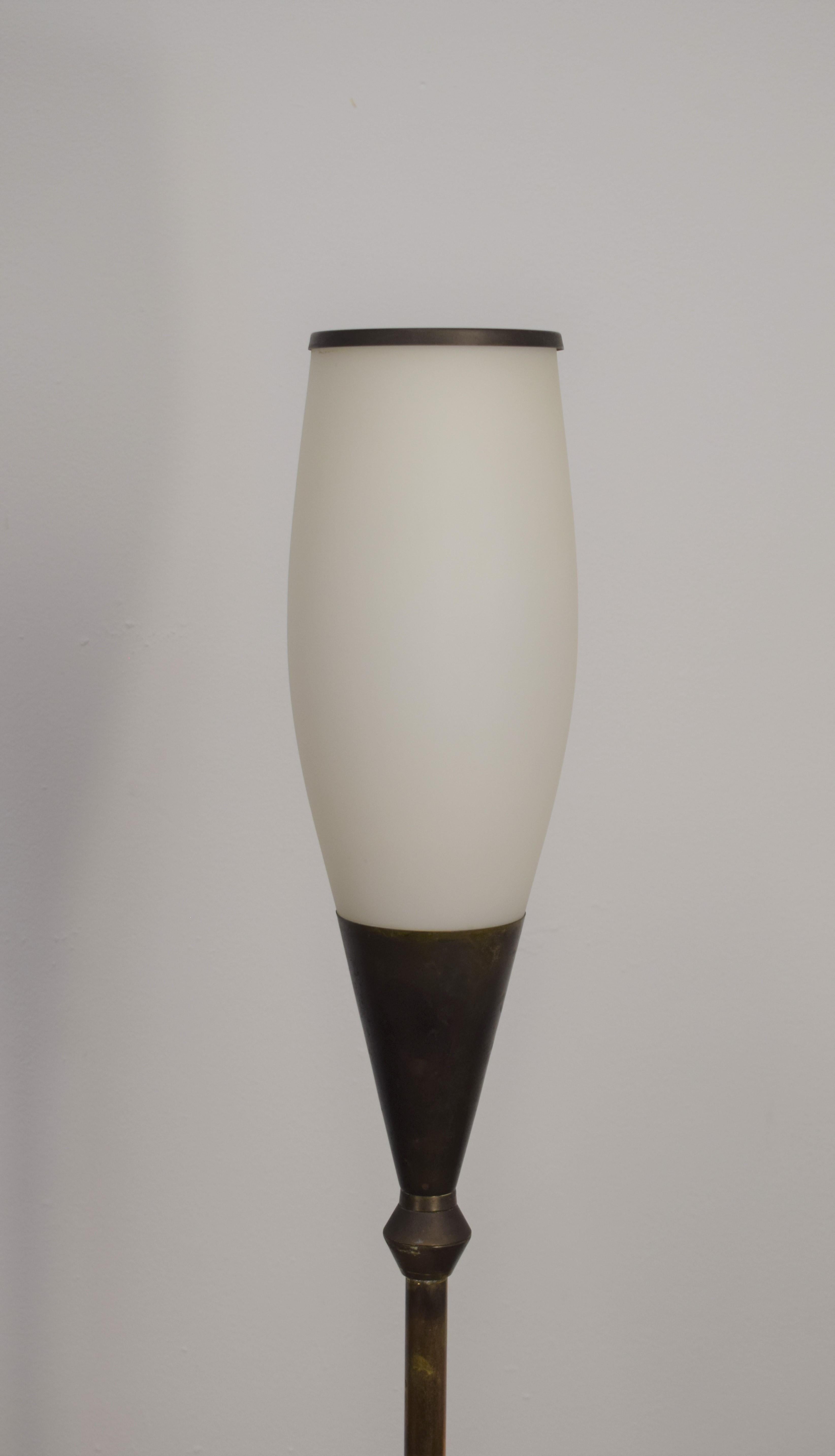 Italian Floor Lamp by Stilnovo Style, 1950s For Sale 5