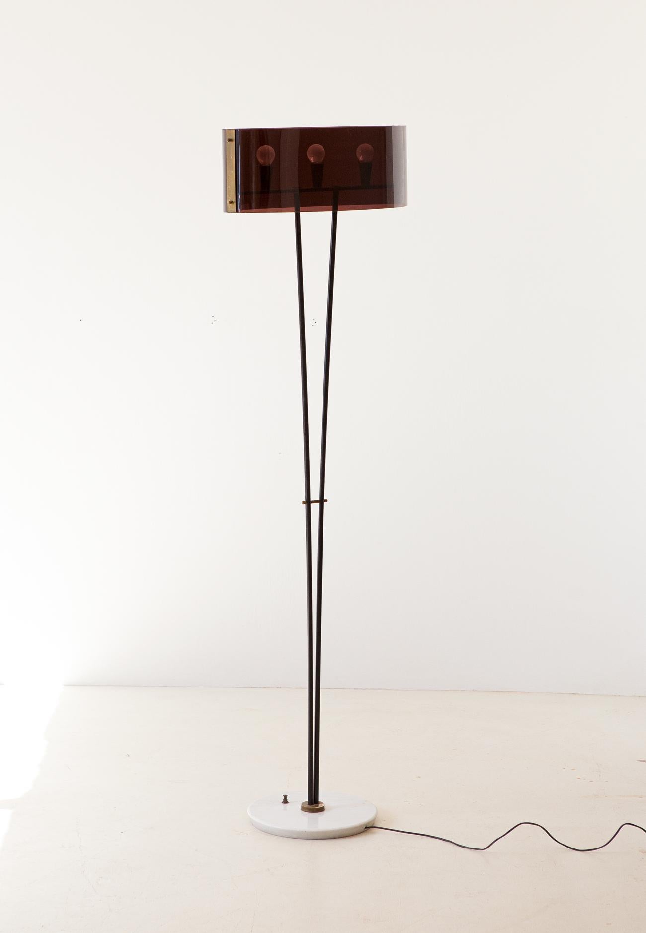 Mid-Century Modern Italian Floor Lamp by Stilux