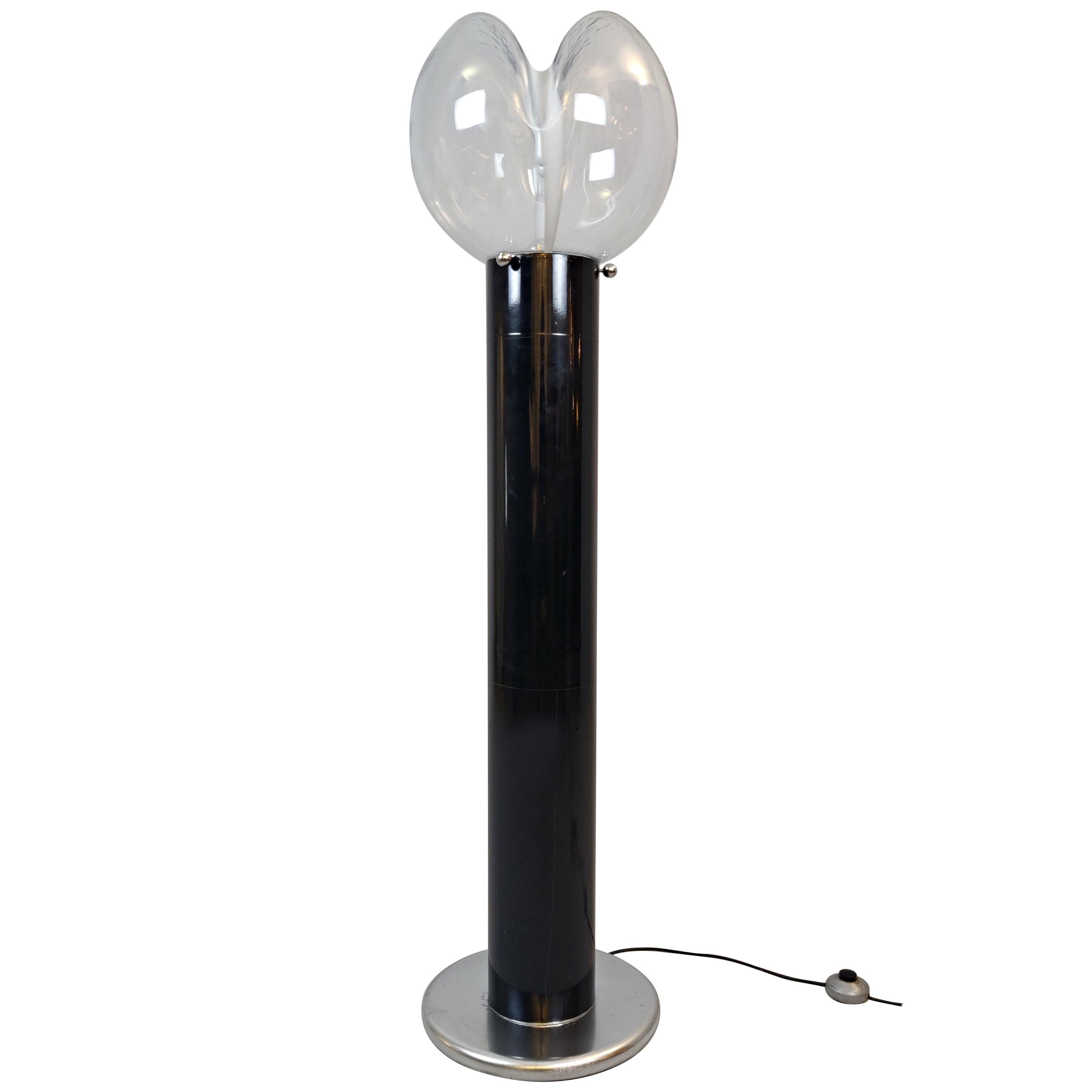 Italian Floor Lamp by Toni Zuccher For Sale