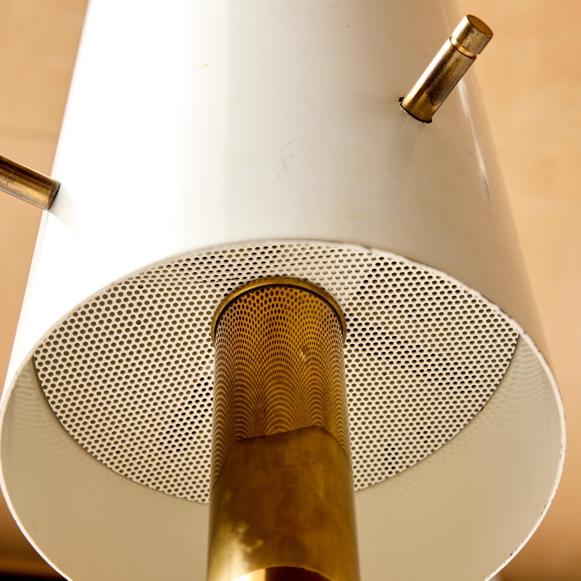 Italian Floor Lamp Attributed to Arteluce, 1960s In Fair Condition For Sale In Sagaponack, NY