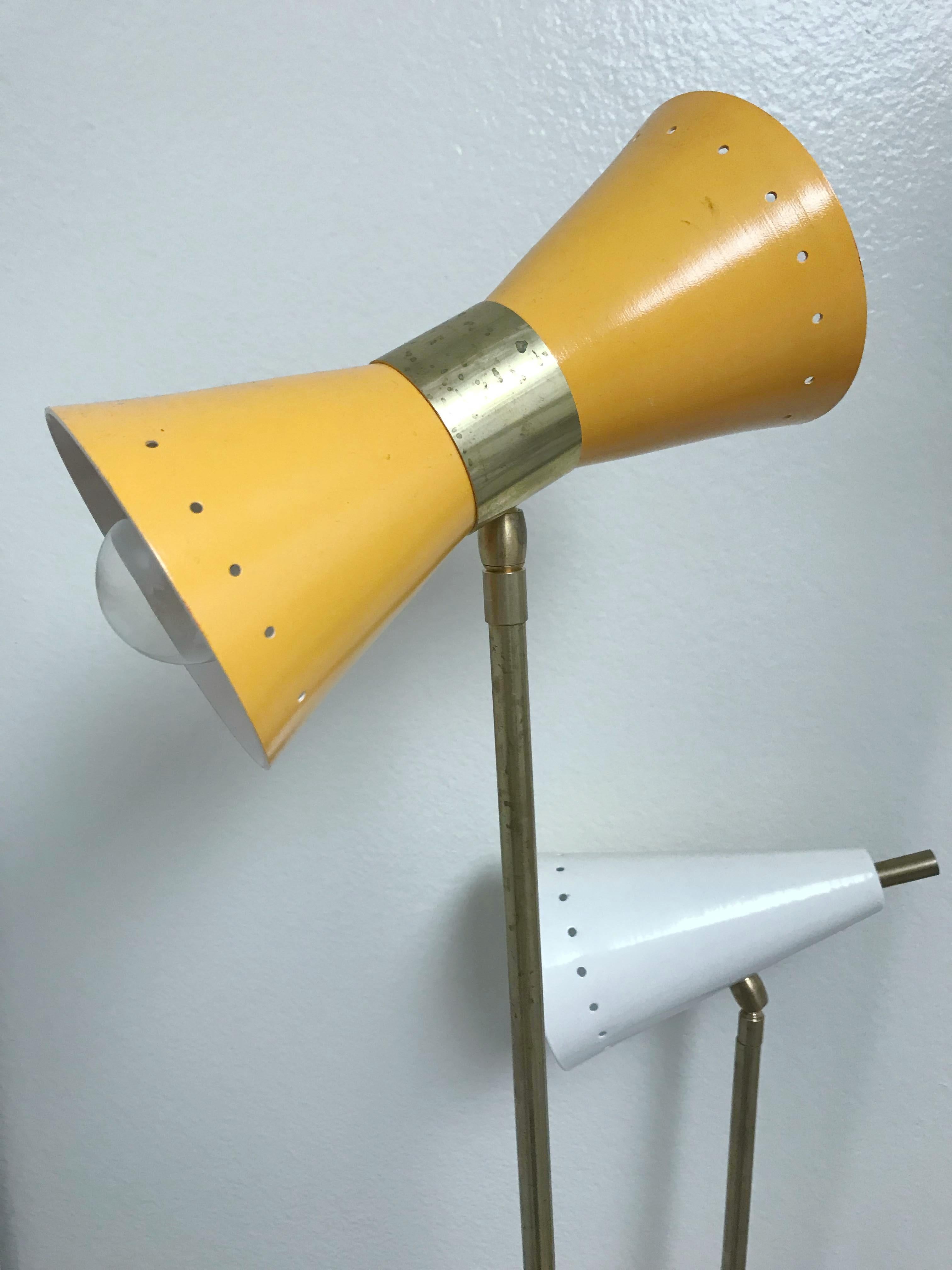 Mid-Century Modern Italian Floor Lamp