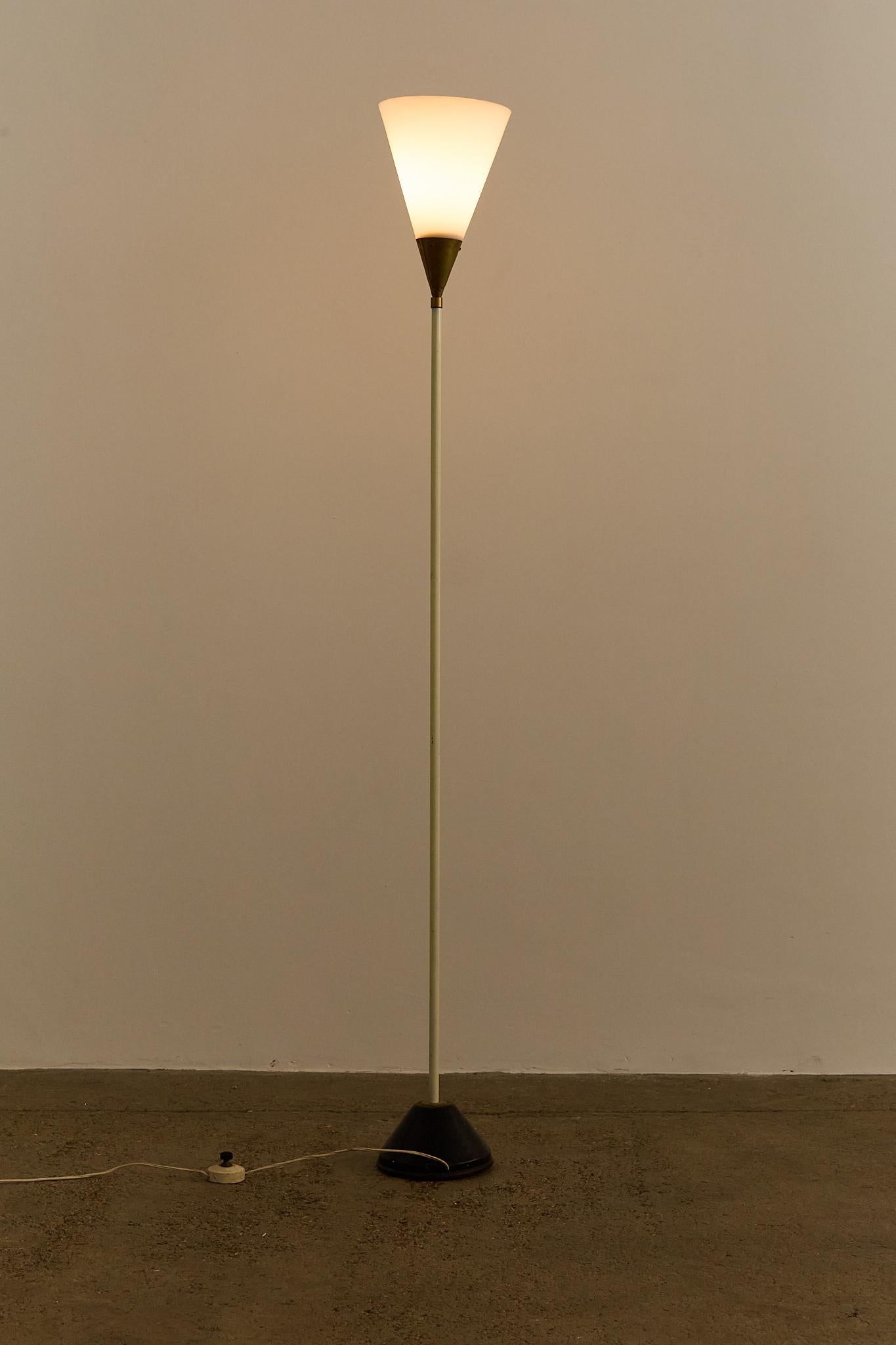 Art Déco Lampada da terra italiana in vendita