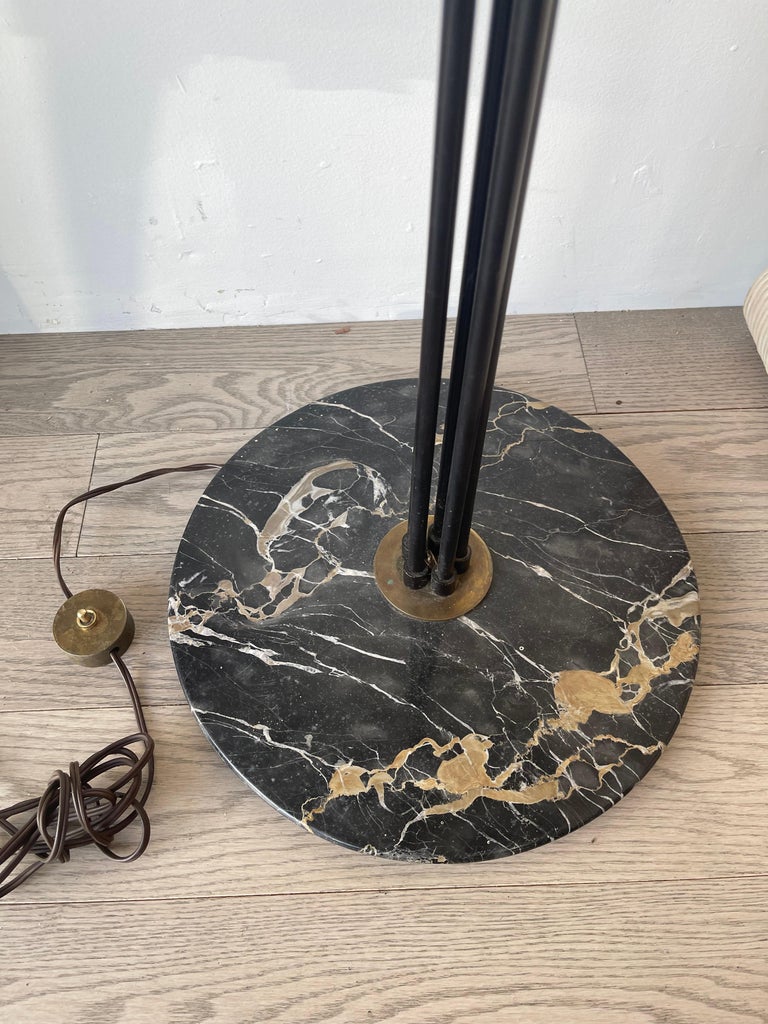 Metal Italian Floor Lamp For Sale