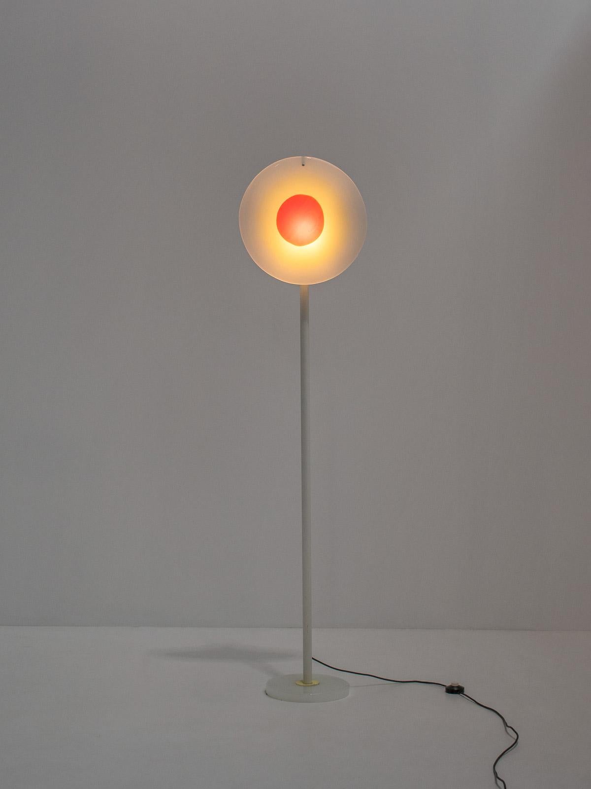 Italian Floor Lamp in Murano Glass by La Murrina, 1980s For Sale 1