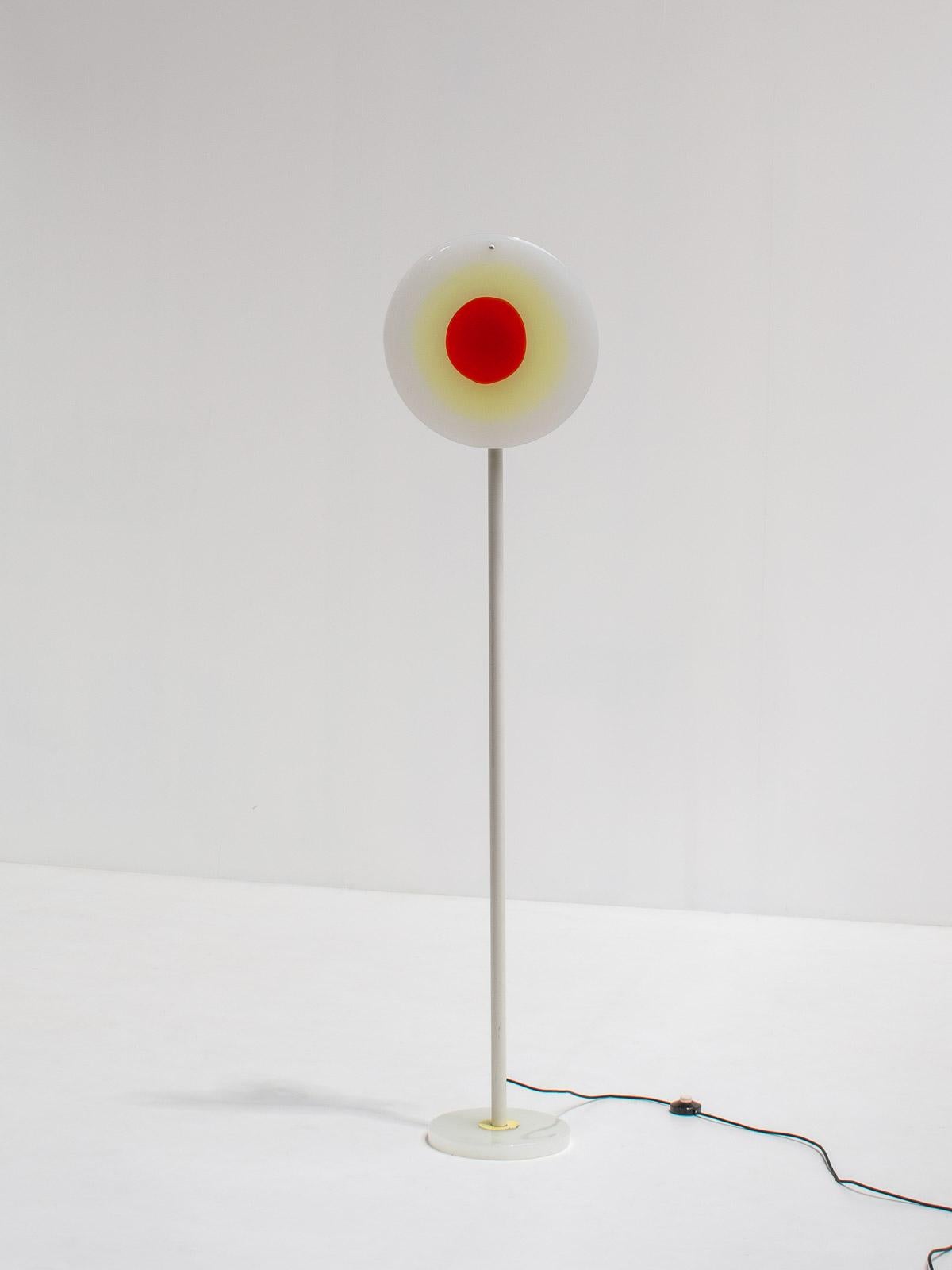Italian Floor Lamp in Murano Glass by La Murrina, 1980s For Sale 2