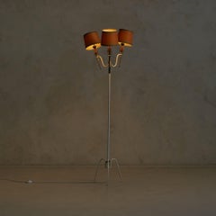 Italian Floor Lamp in the Manner of Maison Arlus, 1950s
