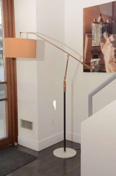 Italian Floor Lamp in the Style of Stilnovo