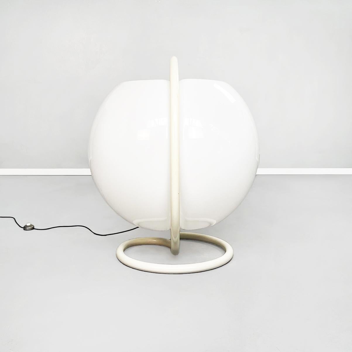 Italian Floor Lamp Mappamondo Mod 2144 by Martinelli for Martinelli Luce, 1960s In Good Condition In MIlano, IT