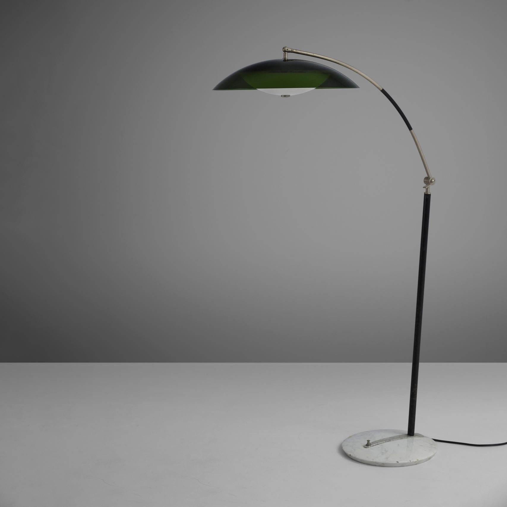 Italian Floor Lamp with Adjustable Stem 3