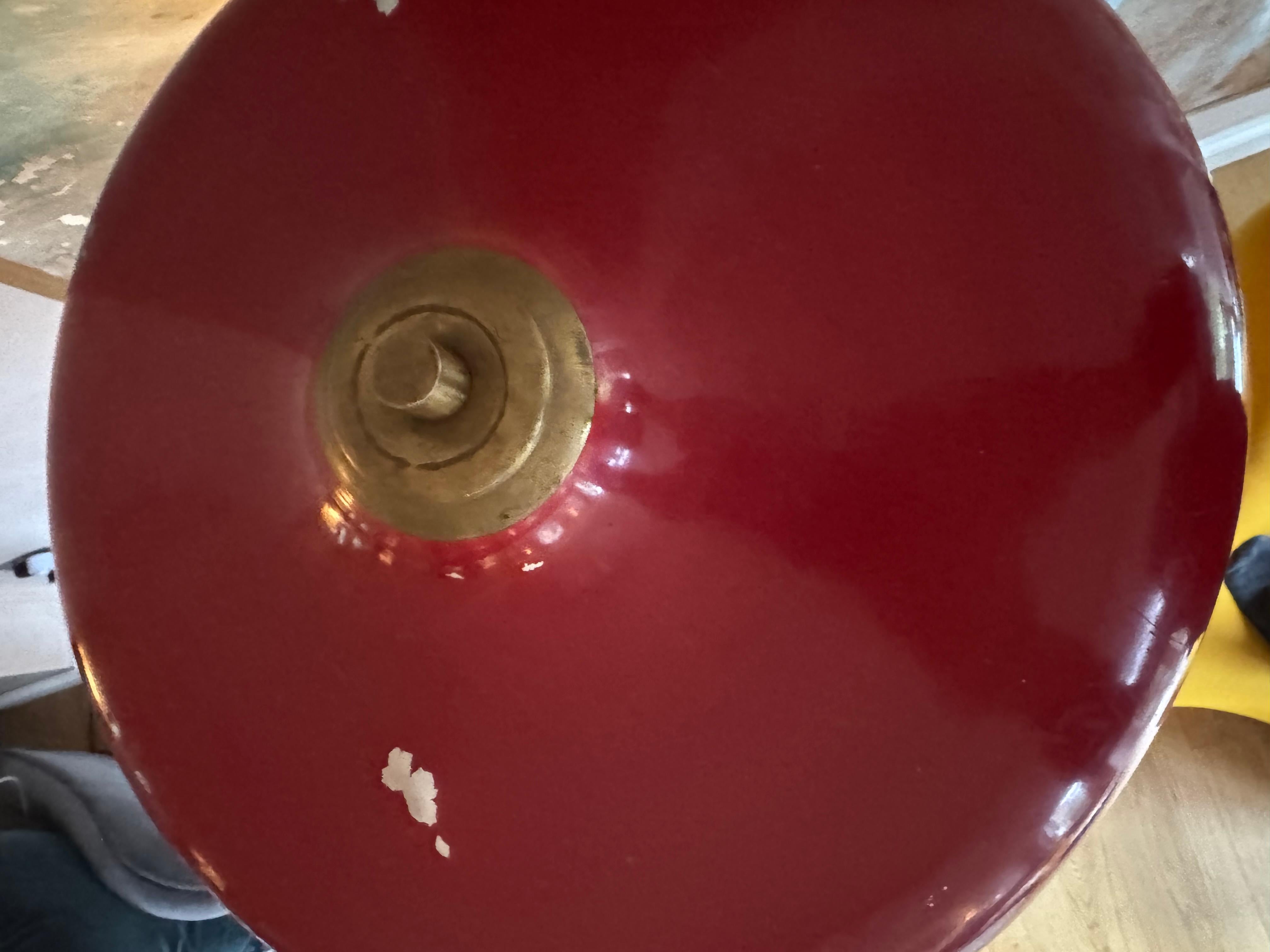 Lampadaire italien avec base en verre Fontana en vente 4