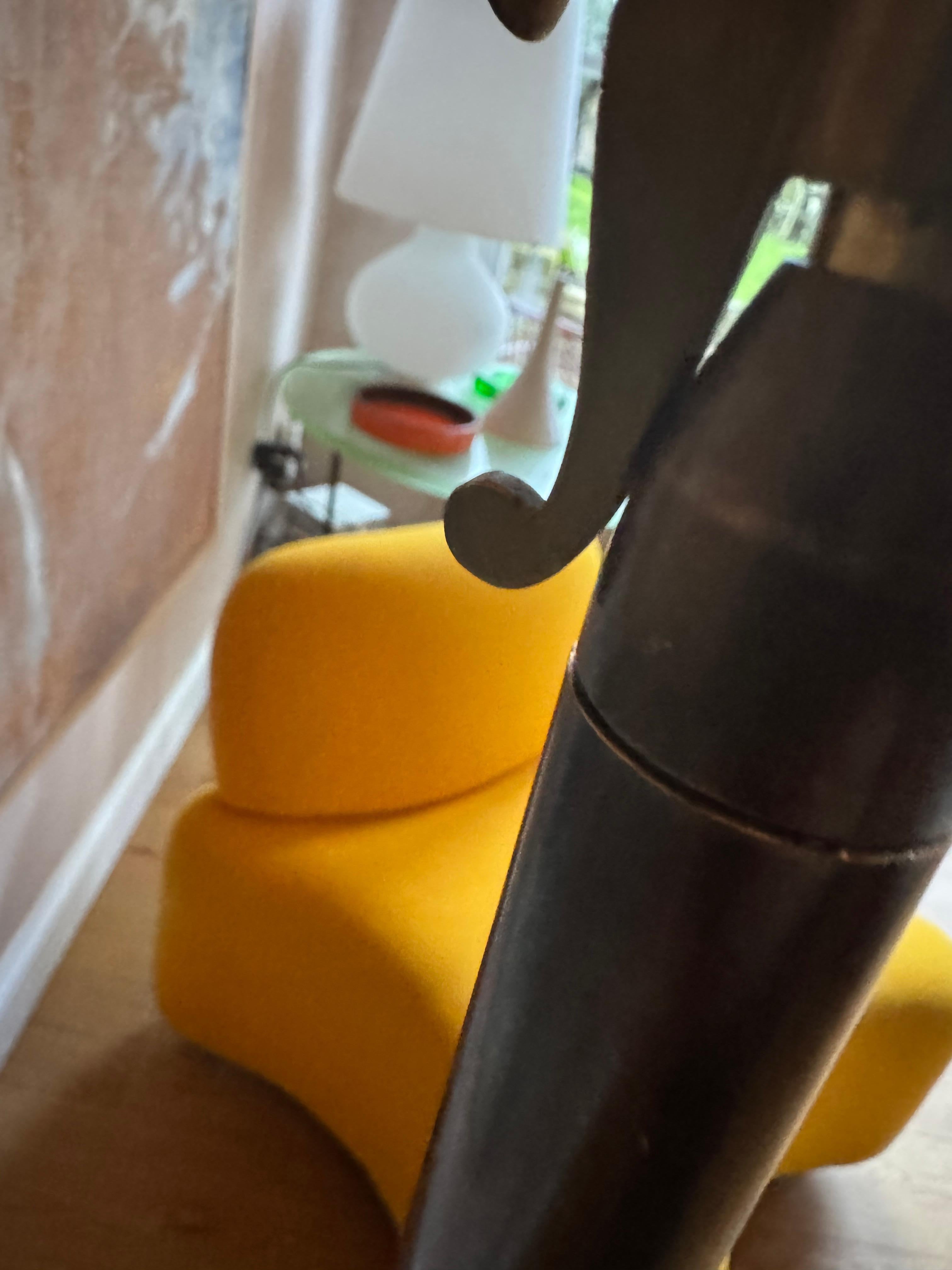 Lampadaire italien avec base en verre Fontana en vente 7