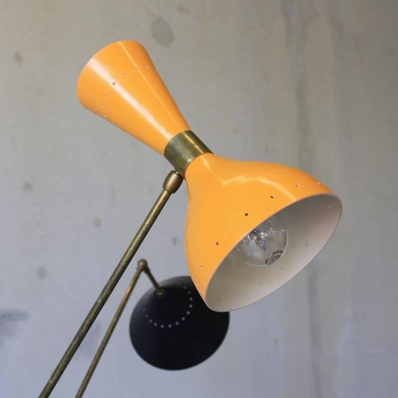 Modern Italian Floor Lamp, 1950s For Sale