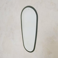 Italian Floor-Length Smoked Glass Wall Mirror, 1960s