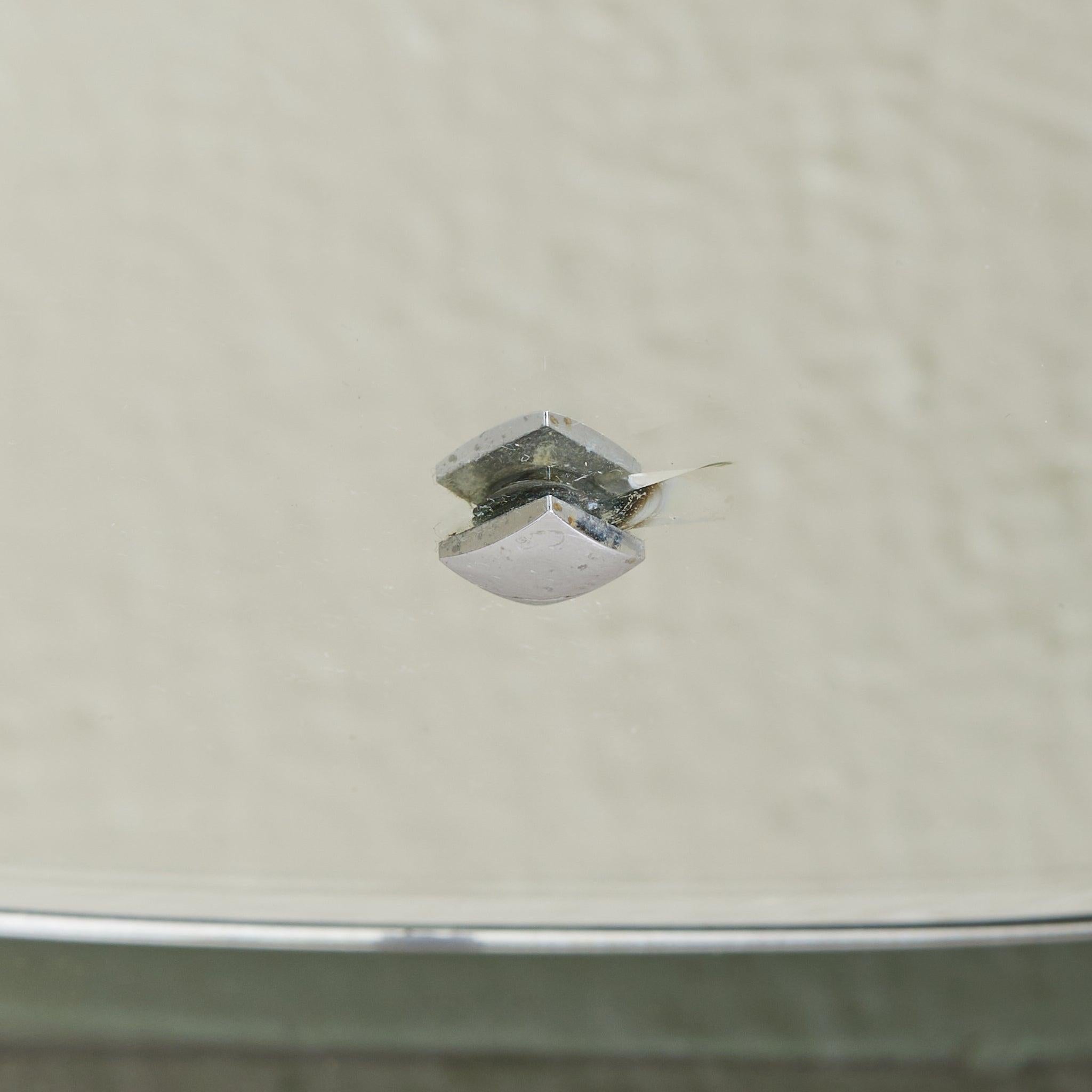 Italian Floor-Length Smoked Glass Wall Mirror, 1960s For Sale 1