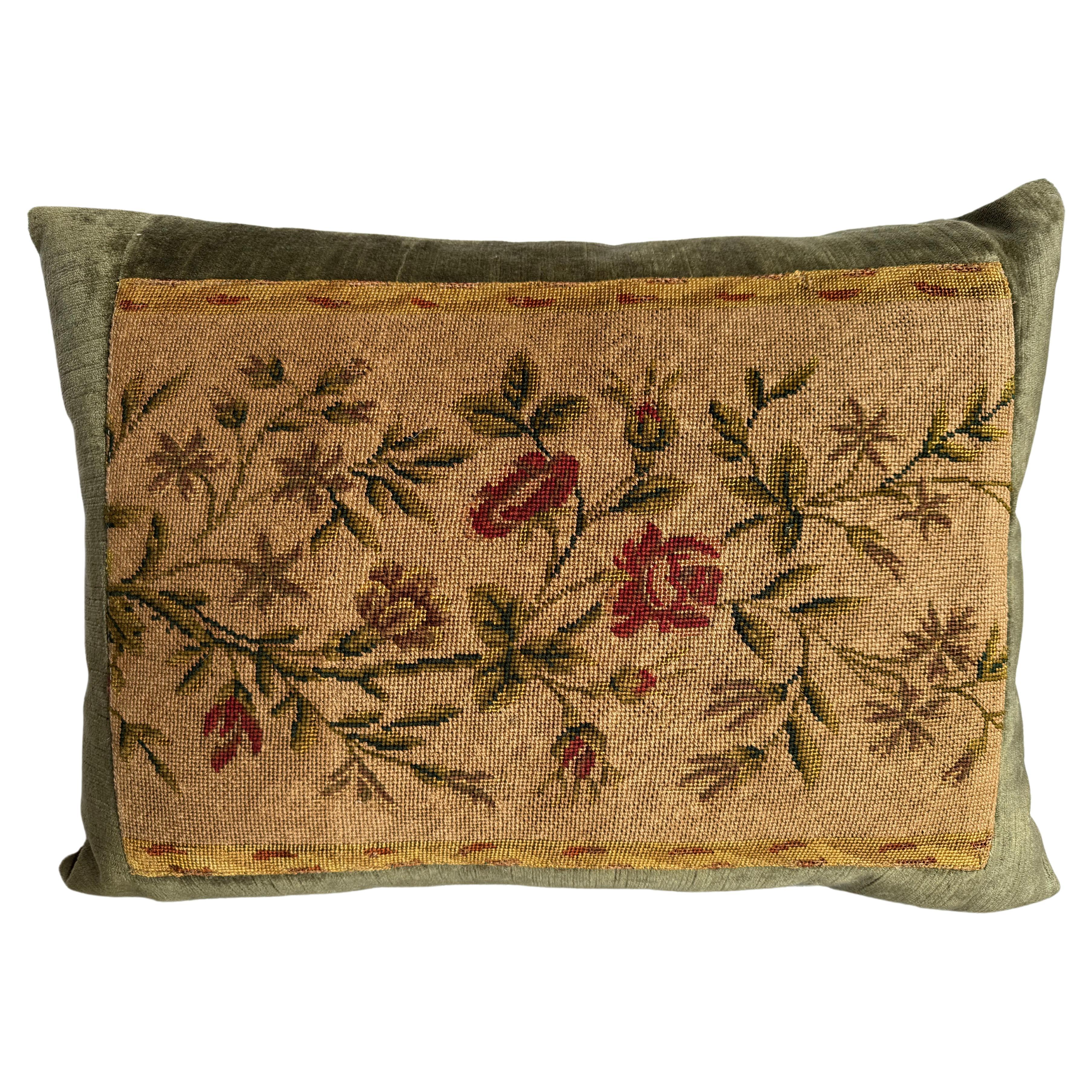 Italian Florentine 18th Century  Pillow - 21" x 16" For Sale