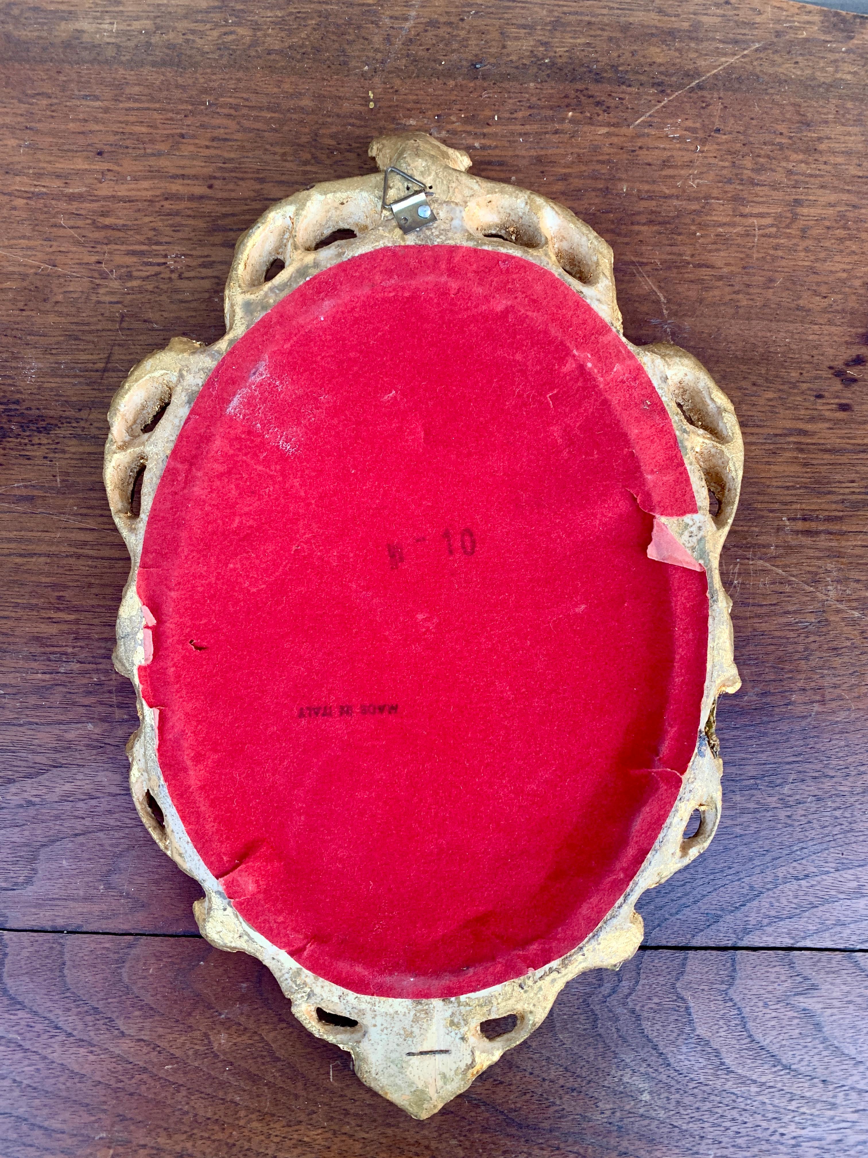 Italian Florentine Baroque Gold Giltwood Wall Mirror For Sale 4