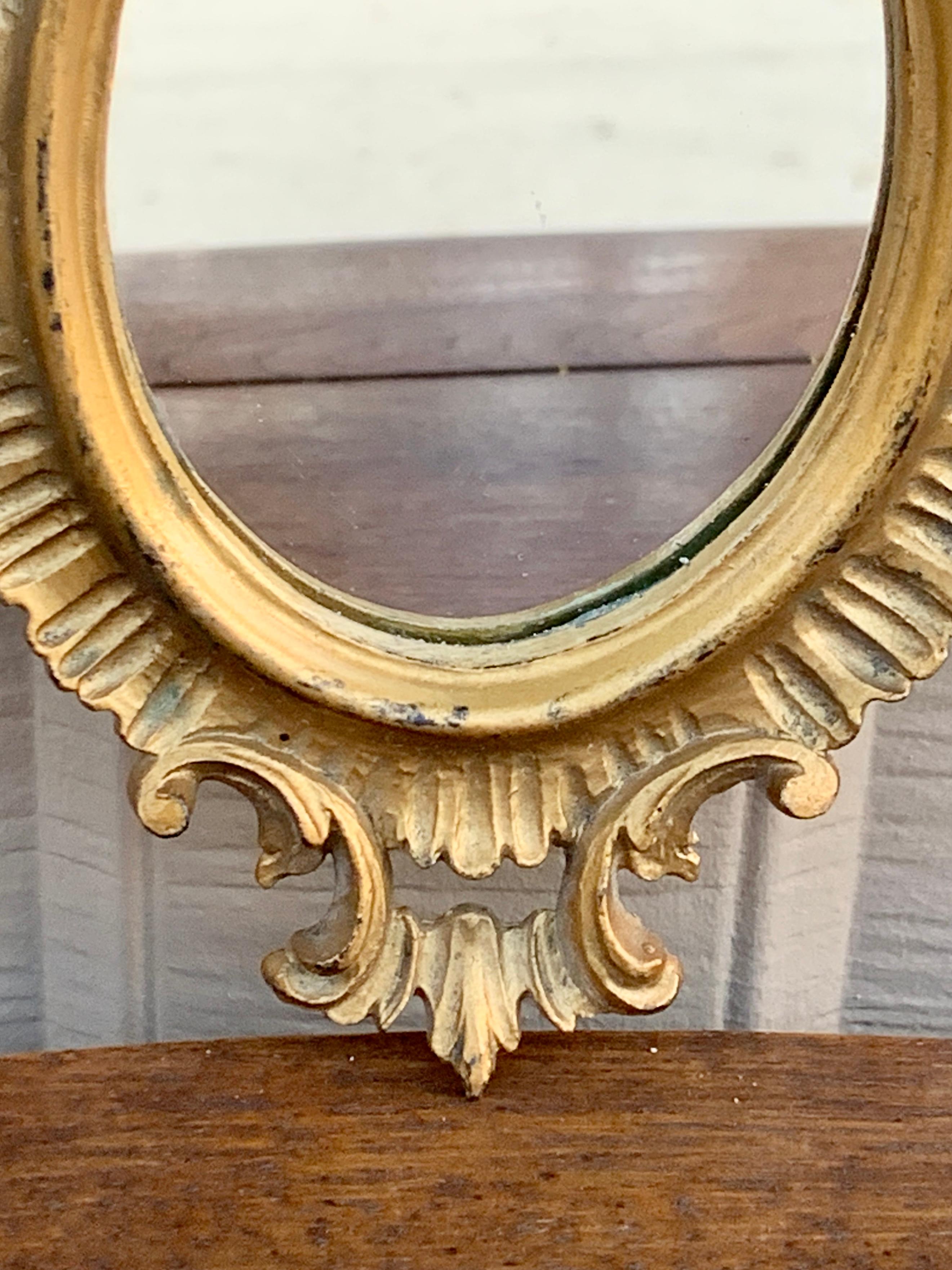 Italian Florentine Baroque Gold Giltwood Wall Mirror 2