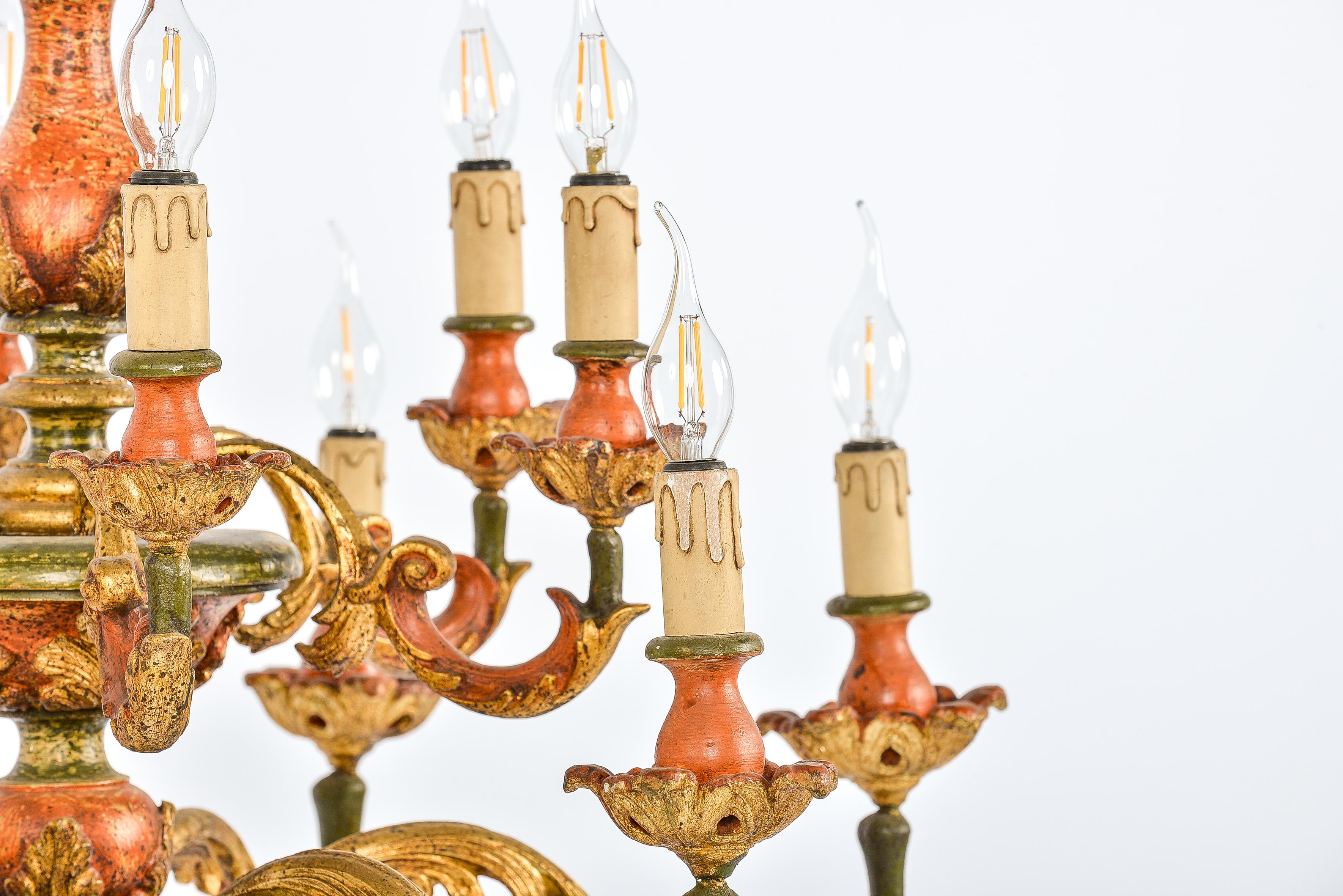baroque inspired chandeliers