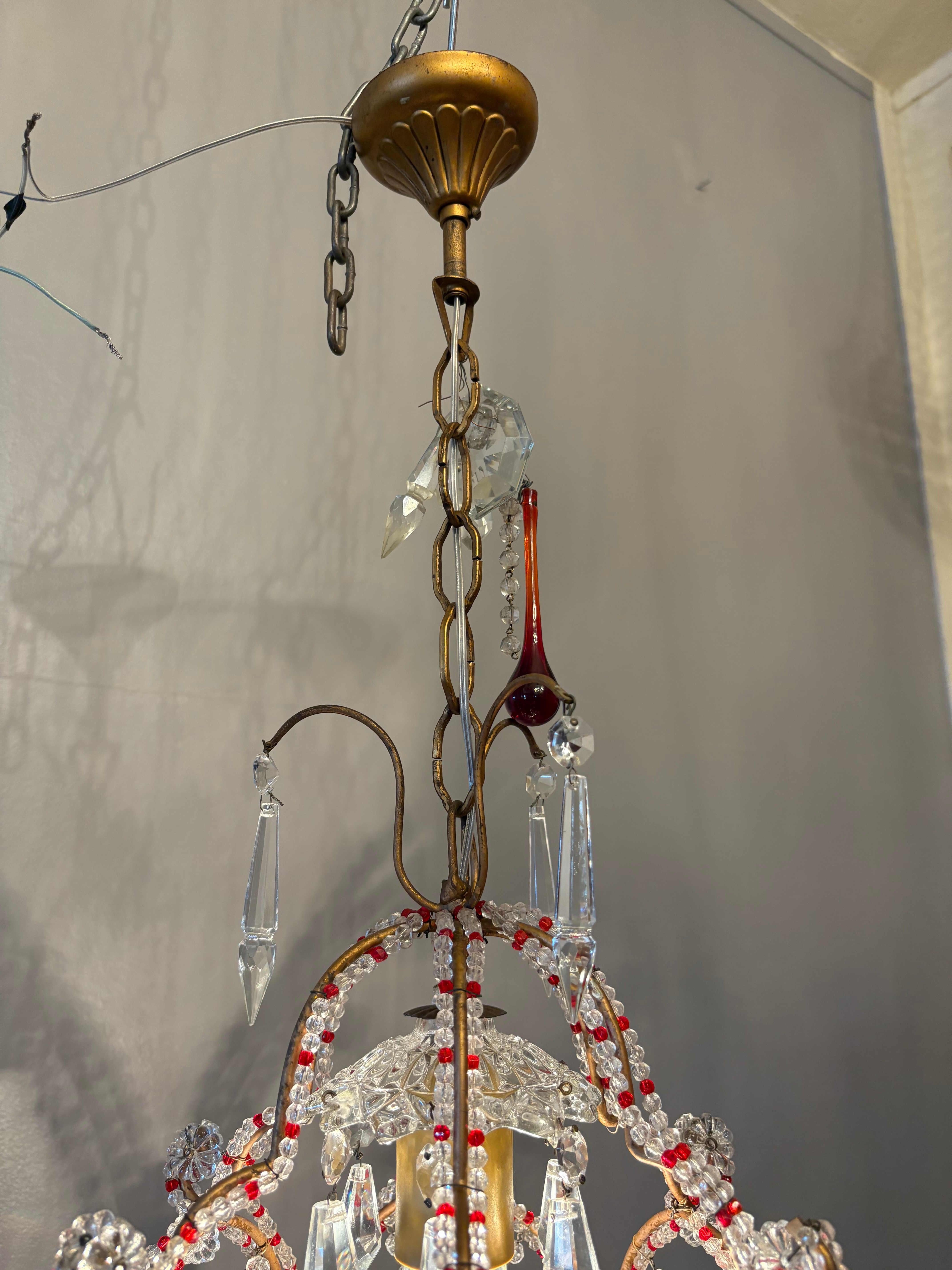 XX secolo Lampadario italiano Florentine 