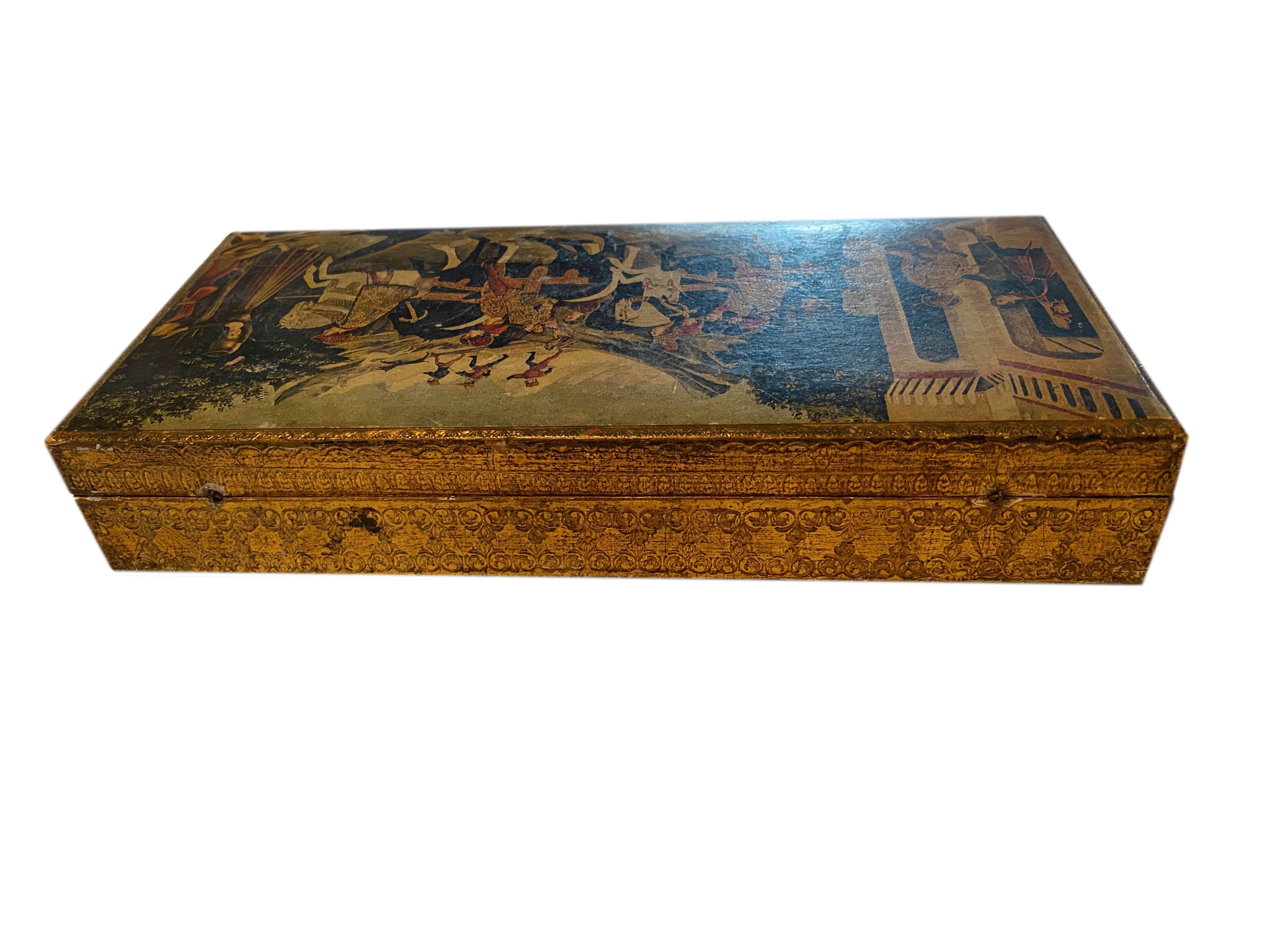 Italienische Florentine Box (Holz)