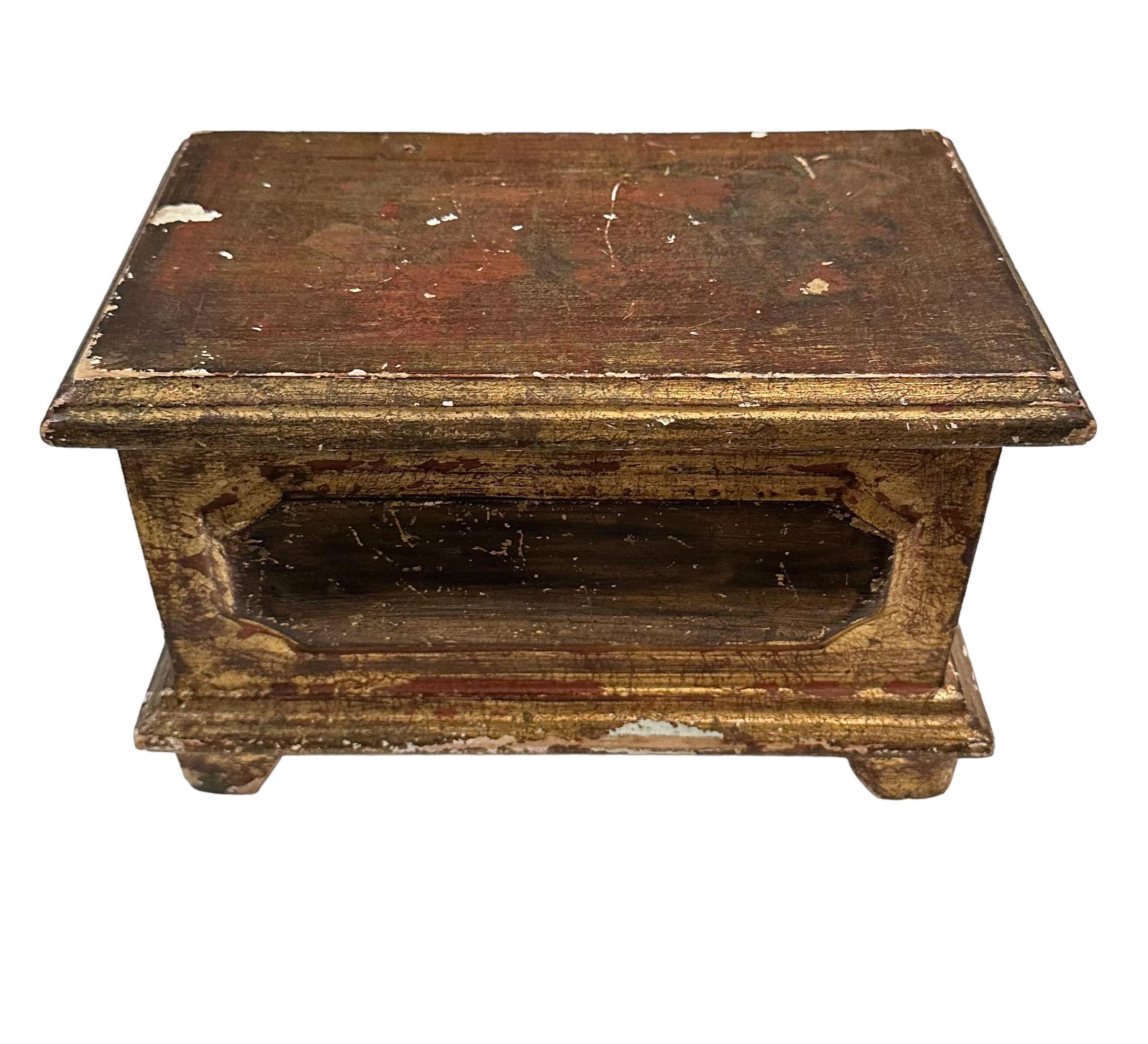 Wood Italian Florentine Box For Sale