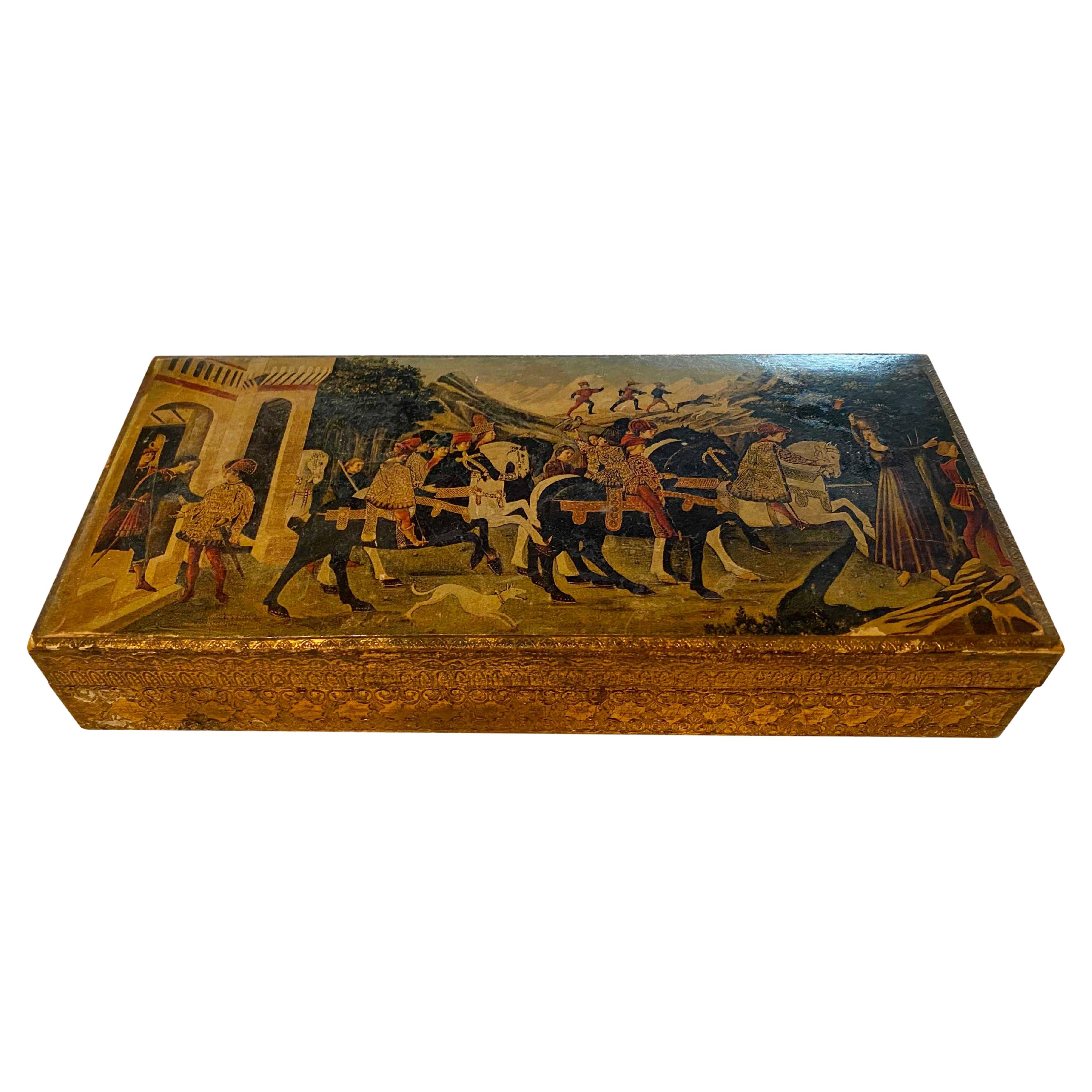 Italian Florentine Box For Sale
