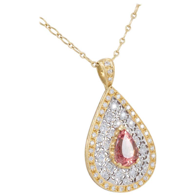 Imperial topaz necklace tiffany Clearance