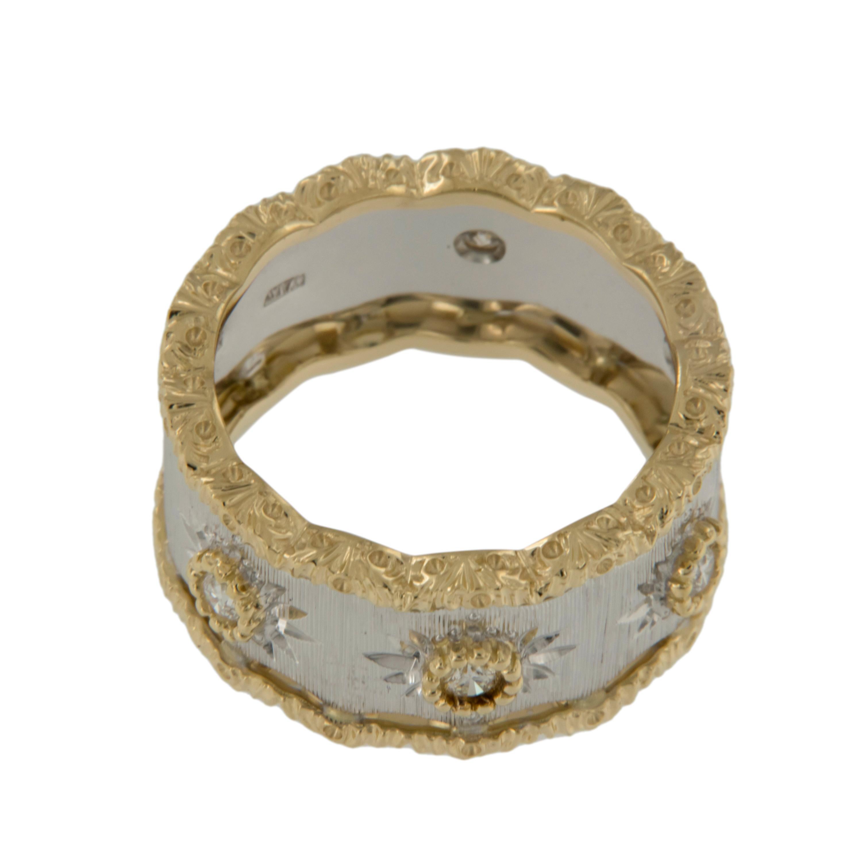 florentine finish ring