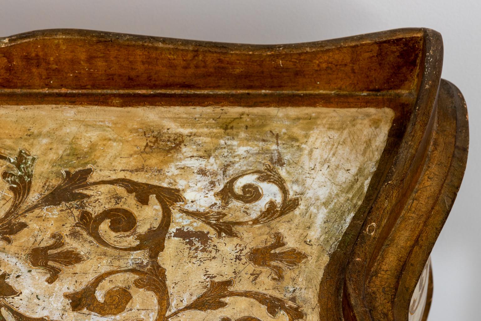 Mid-20th Century Italian Florentine Gilded Desk