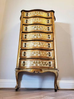Italian Florentine Gilt Distressed Semainier