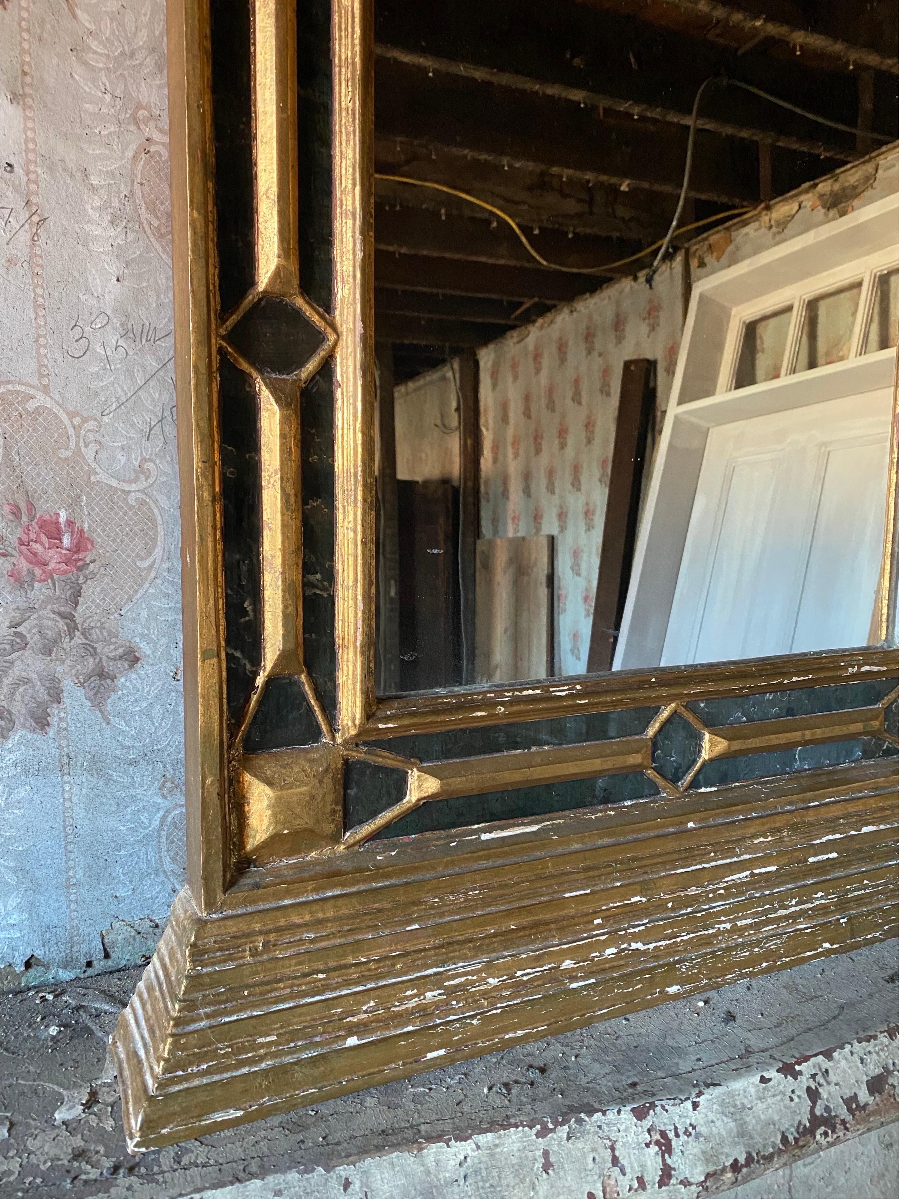 Miroir italien doré Florentine/ Hollywood Regency en vente 8