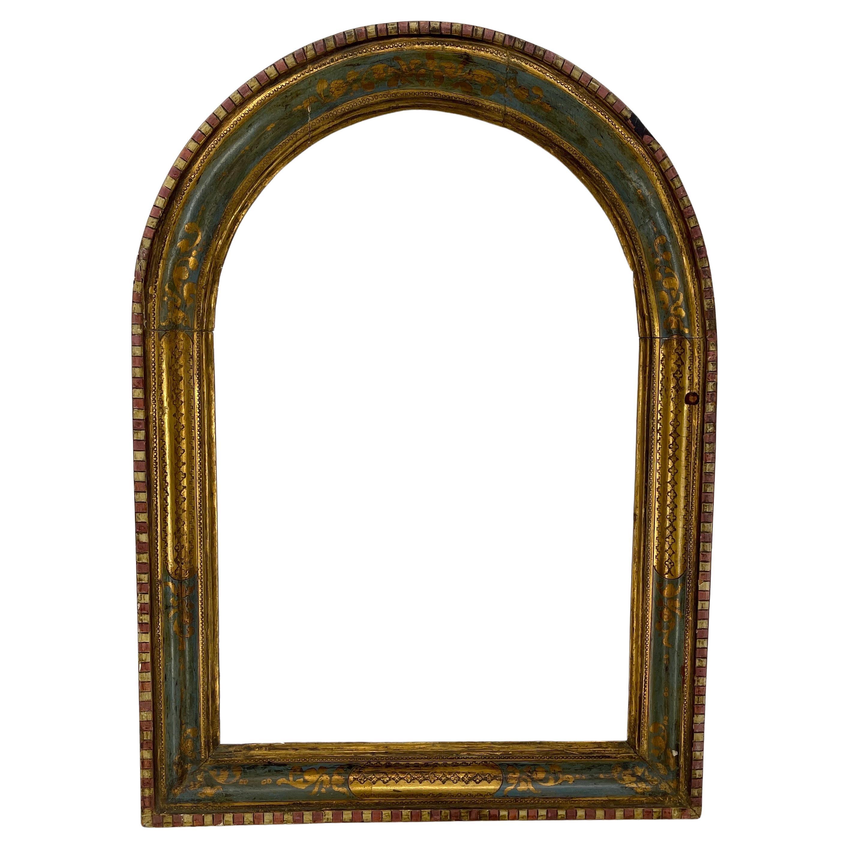 arched gold picture frame