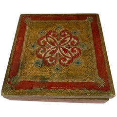 Italian Florentine Hand Painted Box