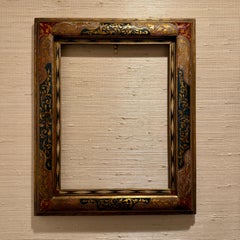 Italian Florentine Venetian Gold Gilt Wood Art Frame Mirror