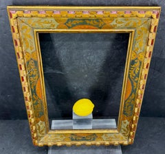 Italian Florentine Venetian Gold Gilt Wood Art Frame Mirror