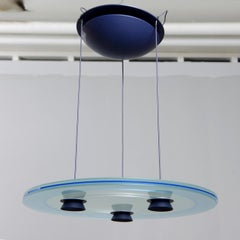 Italian FLOS Lighting "AURORA" Suspension Light (1980's) / King-Miranda