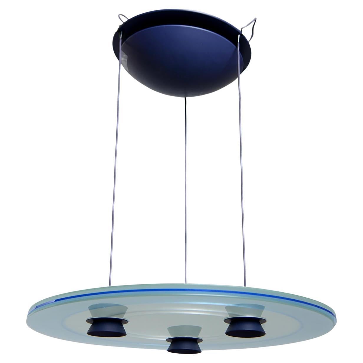 Italian FLOS Lighting "AURORA" Suspension Light (1980's) / King-Miranda