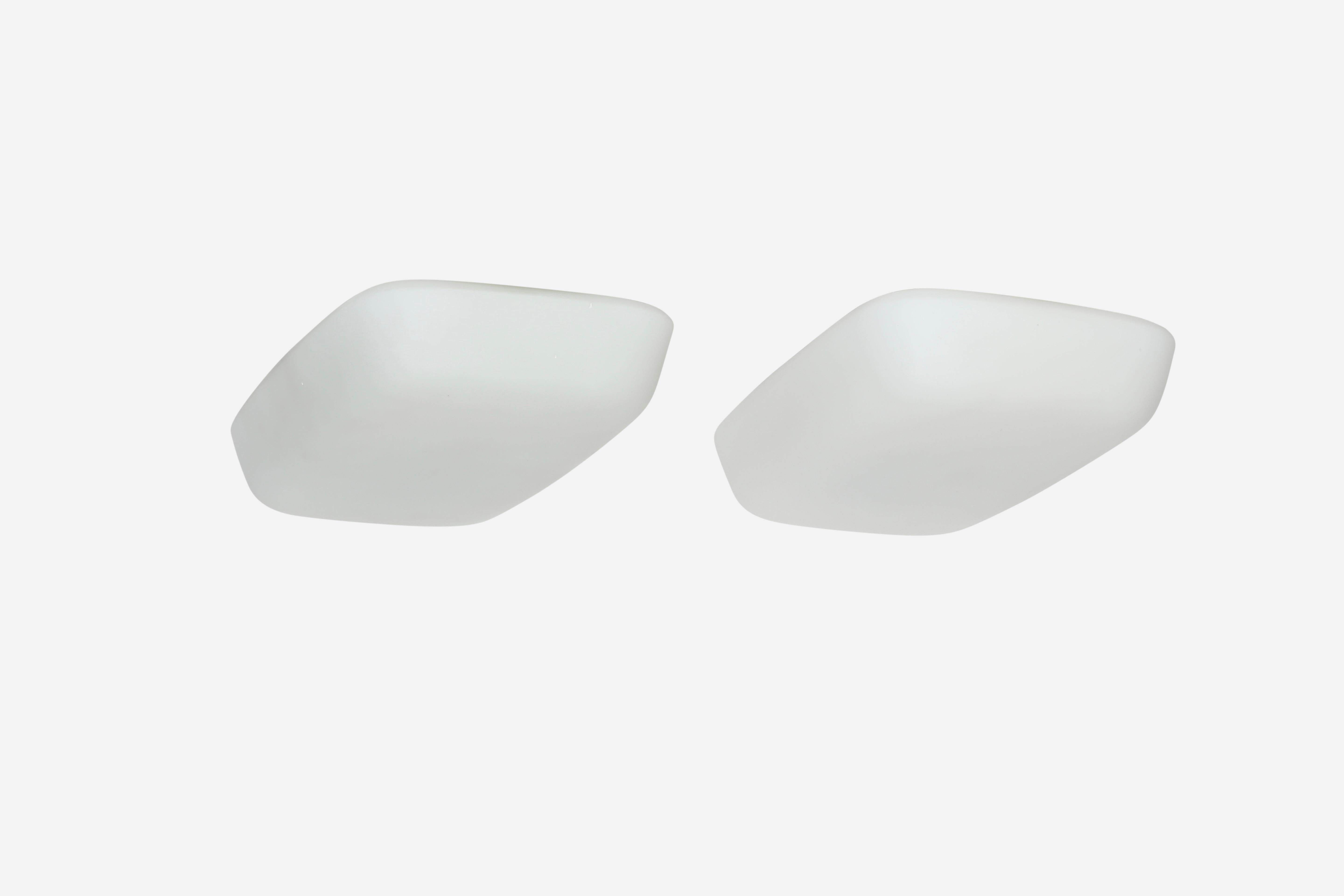 Pressed Italian flush mount ceiling lights, set of 2 For Sale