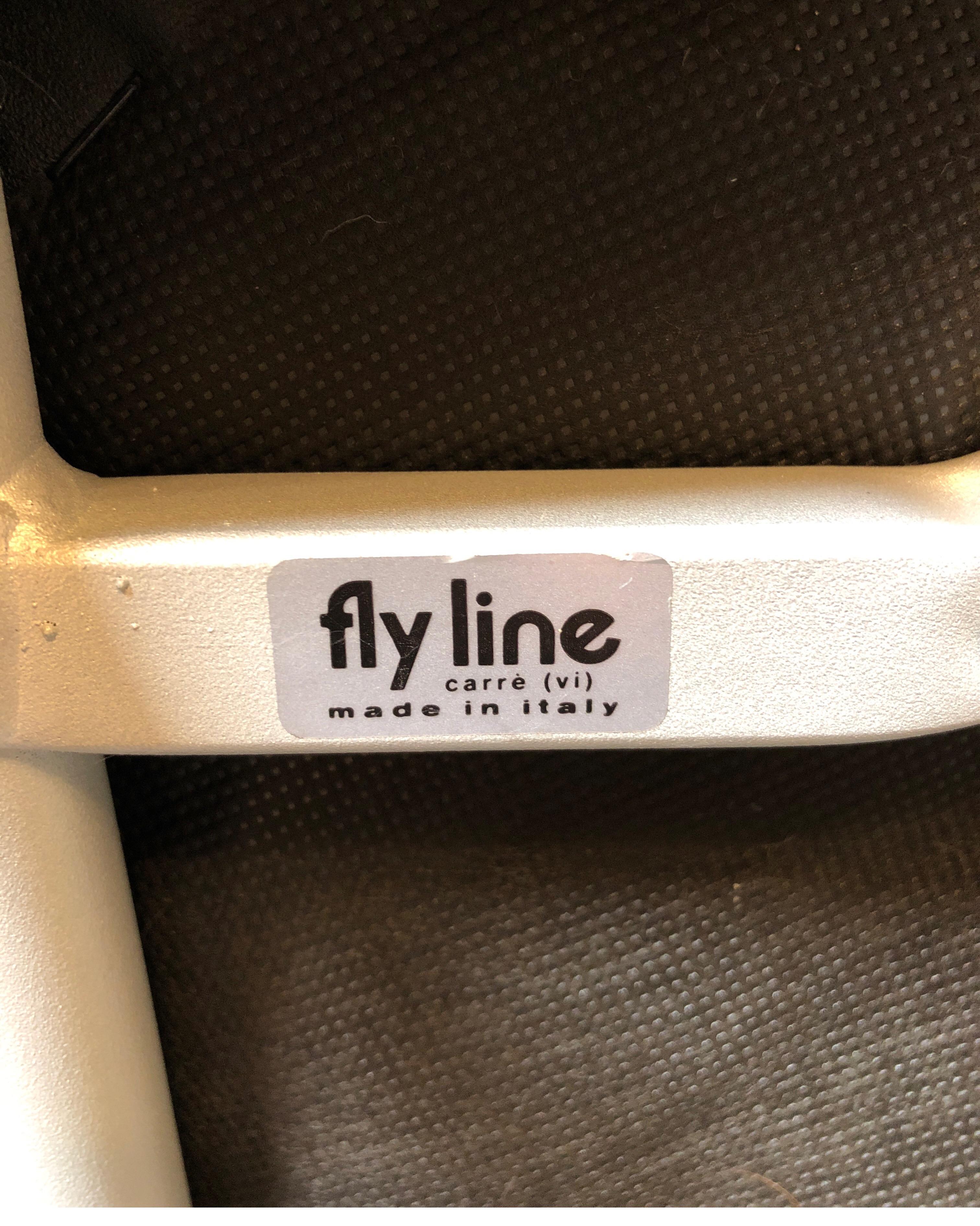 Italian Fly Line Custom Dining Set For Sale 2