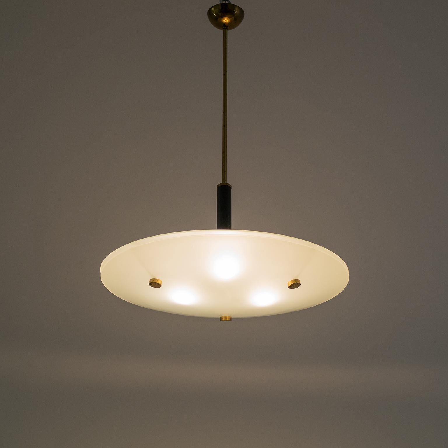 Italian 'Flying Saucer' Chandelier, circa 1960 2