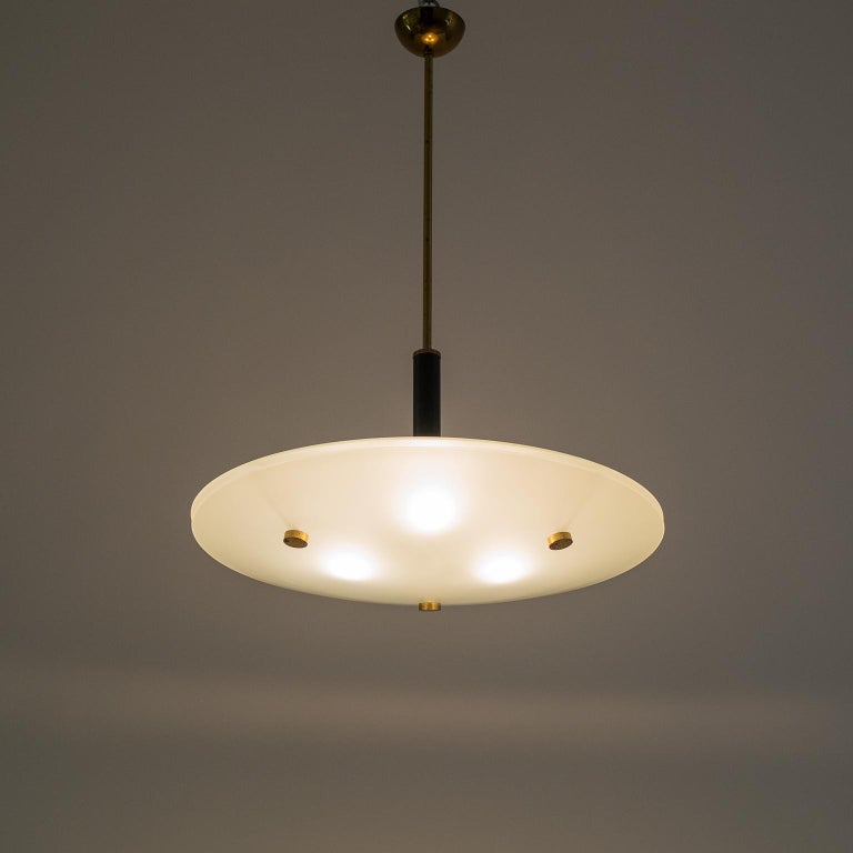 Italian 'Flying Saucer' Chandelier, circa 1960 at 1stDibs