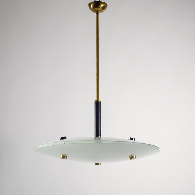 Italian 'Flying Saucer' Chandelier, circa 1960 at 1stDibs
