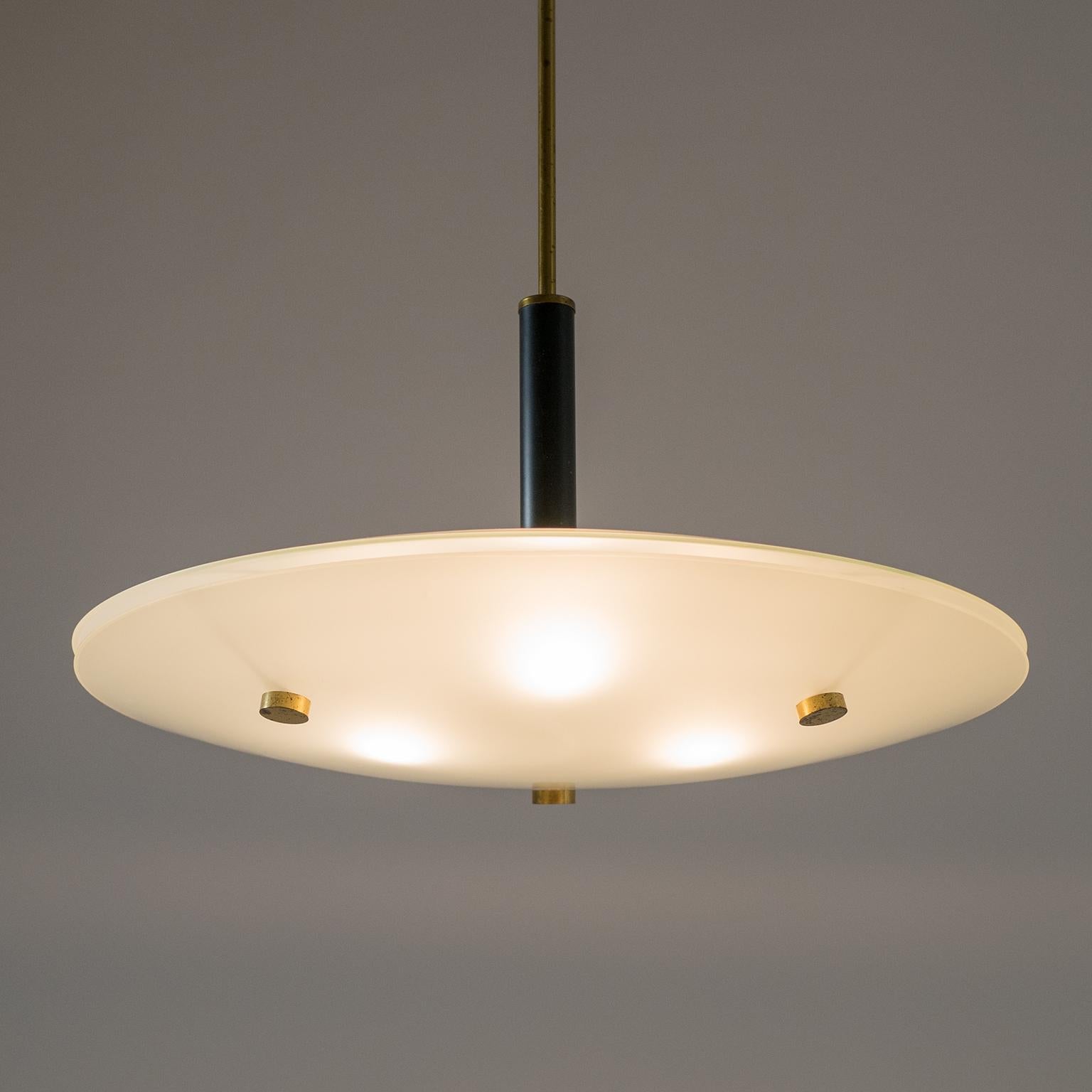 Italian 'Flying Saucer' Chandelier, circa 1960 1